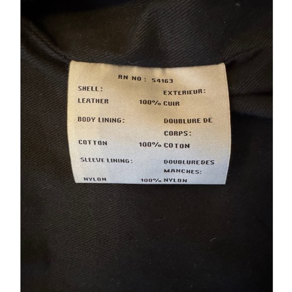 Andrew Marc Leather Bomber-Style Moto Jacket – Men’s Small - Picture 12 of 16